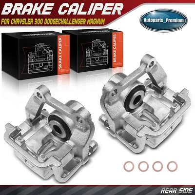 2x Pinza de freno de disco trasera con soporte para Chrysler 300 Dodge Challenger Charger  Foto 1 de 4