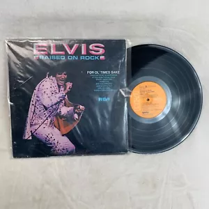 Elvis Raised On Rock For Ol' Times Sake 1973 Vinyl LP Record - Picture 1 of 4