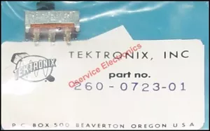 3 PEZZI Tektronix Interruttore Slide P/N 260-0723-01 - Foto 1 di 1