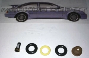 ★ NUEVO Kit de reconstrucción de inyector de combustible Ford 2.3 Turbo 5.0 Sellos Filtro Merkur Mustang ★ - Imagen 1 de 1