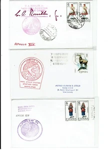 Apollo 14 Space Jan-Feb 1971 Tracking Stations 6 Covers SPAIN !! - Picture 1 of 2
