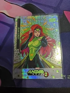 2023 UPPER DECK MARVEL ANIME Vol 2 #40 JEAN GREY THATCHED FOIL  - Picture 1 of 2
