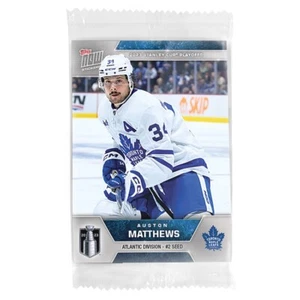 2022-23 NHL Topps NOW® Sticker 23NHL-16 🏒 Auston Matthews 🏒 Toronto MapleLeafs - Picture 1 of 2