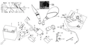 SFM / Sachs Zündspule P402550500100230 Sachs SX1 50cc bis 2012 - Picture 1 of 1