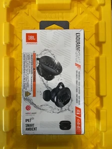 Auriculares deportivos intrauditivos JBL Endurance Race TWS True Wireless - negros - Imagen 1 de 2