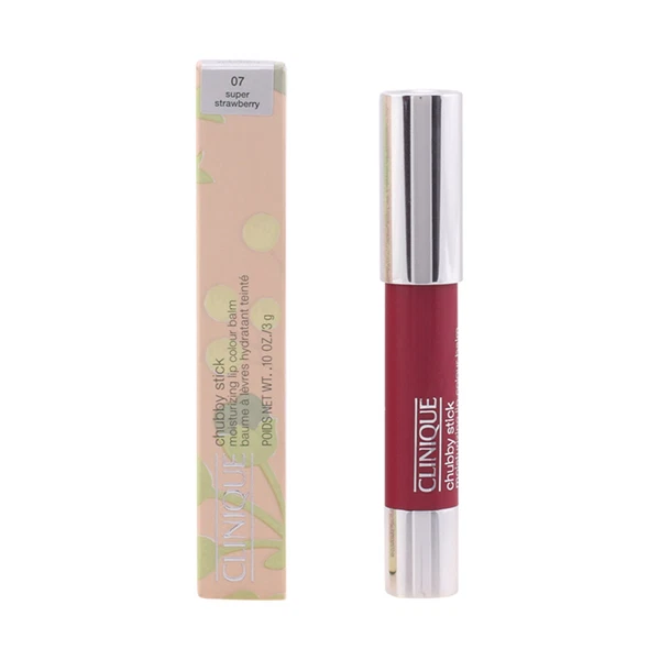 Lippenstift farbig Chubby Stick Clinique Farbe 07- super strawberry 3 g