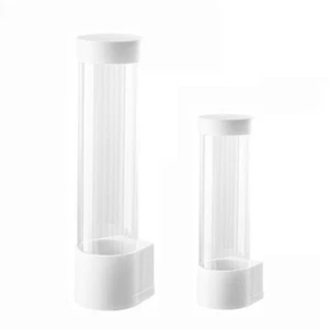 Wall Mount Paper Cup Dispenser Pull Type Cup Holder Disposable Small Cup Holders - Picture 1 of 9