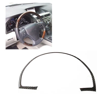 For Lexus RX350 RX450H 2010-2012 Carbon Fiber Interior Speedometer Cover Trim - Image 1 of 4
