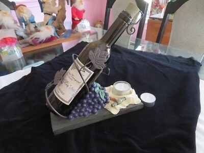 Vintage Yankee Candle WINE BOTTLE Hanging Tart Warmer NO Hanging Basket - Image 1 of 4