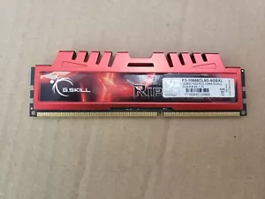 4GB G.SKILL F3-10666CL9D-8GBXL DDR3 GAMING DESKTOP RAM MEMORY C6-6 - Picture 1 of 2