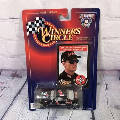 Winners Circle 1998 Nascar 1:64 Diecast Dale Earnhardt Jr Car #1 Coca-Cola Vtg - Image 1 of 4