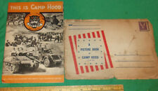 This Is Camp Hood booklet/brochure Tank Destroying Panthers! Ullman, Brooklyn NY