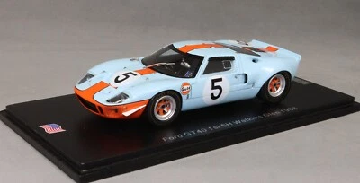 Spark Ford GT40 1st 6 Hour of Watkins Glen 1968 Ickx & Bianchi US253 1/43 NEW - Image 1 of 3