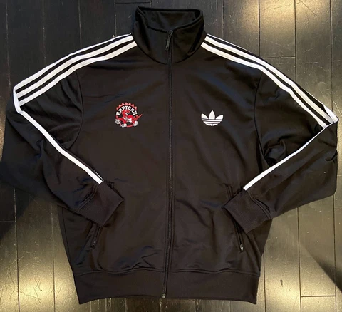 AUTHENTIC Adidas Toronto Raptors 2012 MGD Promo Track Jacket - Men (L) Cover