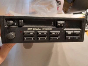 Original BMW Reverse Kassettenradio Blaupunkt 65 12 8 352 860 Autoradio 1-DIN - Bild 1 von 5