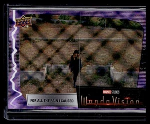 2022 Upper Deck WandaVision Purple Spell #89 For All the Pain I Caused - Picture 1 of 2