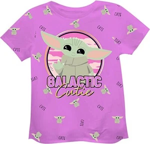 Star Wars ☆ The Mandalorian Galactic Cutie Mädchen T-Shirt ☆ 2T-6x - Bild 1 von 4