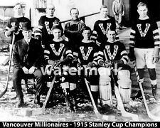 Vancouver Millionaires 1914-15 Stanley Cup Champions, 8x10 B&W Team Photo