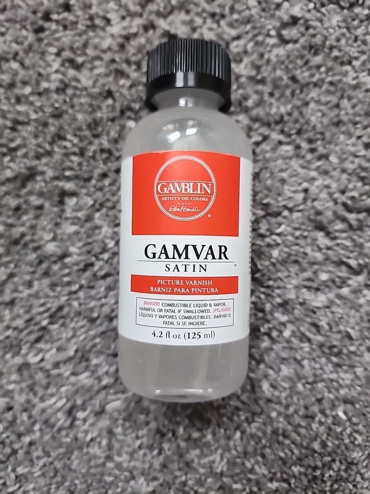 Gamblin Satin Gloss Picture Varnish, 4.2oz
