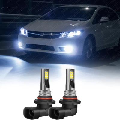Luces de circulación diurna LED DRL para Honda Accord Civic High Power 6000K 9005 9011 Foto 1 de 4