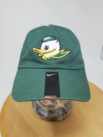 Nike Oregon Ducks Mascot Heritage 86 Adjustable Green Hat Cover