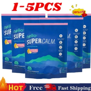 1-5xSupercalm Powdered Drink Mix Supplements For Relaxation Focus Newly Upg Z3E8 - Picture 1 of 14
