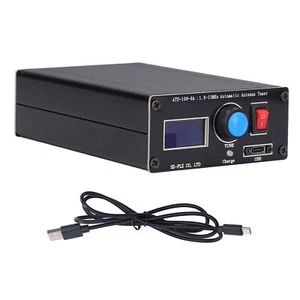 Mini automatyczny tuner antenowy 0,96 cala ładujący tuner radiowy 1,8-55Mhz ATU-100 nowy - Zdjęcie 1 z 22