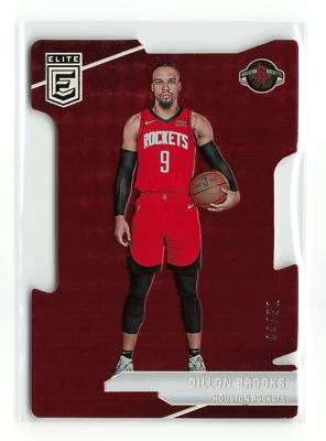 DILLON BROOKS #151 /91 2023-24 PANINI DONRUSS ELITE ROCKETS RED SP - Image 1 of 2