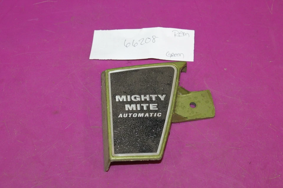 Old Stock Remington Mighty Mite Clutch Cover-Green. Part 66208. - Image 1 of 1