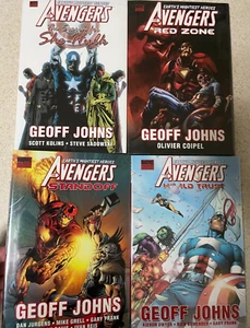Geoff Johns Avengers volumes 1, 2, 3, 4 HC - Picture 1 of 20