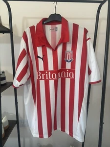 STOKE CITY 2004/2005 HOME FOOTBALL SHIRT PUMA SOCCER JERSEY TRIKOT ADULT SIZE XL - Picture 1 of 7