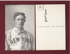 GEORGE BROWNE [not identified], 1902-1907 Giants | TCMA early 1970s postcard C