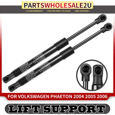 2x Puntal de amortiguador de soporte de elevación de maletero trasero para Volkswagen Phaeton 2004-2006 sedán Foto 1 de 4