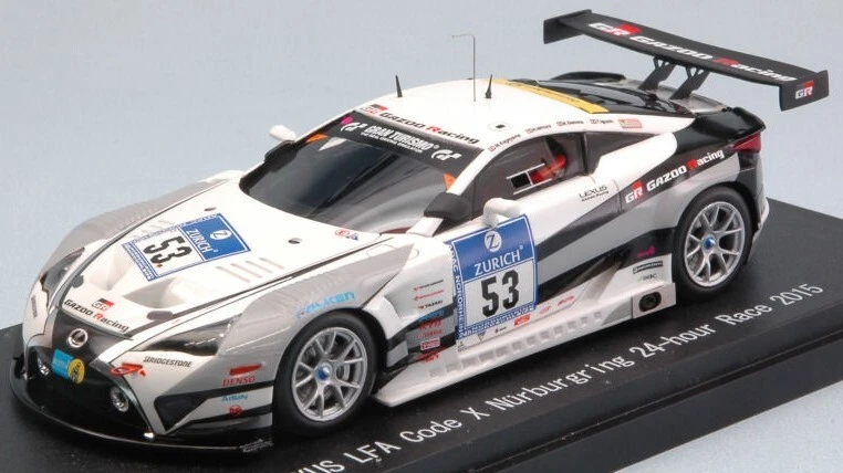 Ebbro LEXUS LFA N.53 14th 24 H NURBURGRING 2015 KAGEYAMA-ISHIURA-OOSHIMA 1:43 - Immagine 1 di 1