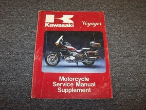 1984 Kawasaki Voyager Motorcycle Workshop Shop Service Repair Manual Supplement - Picture 1 of 1