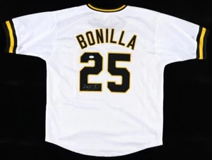 Bobby Bonilla Signed Pittsburgh Pirates White Jersey (JSA COA) 6xAll Star 3B - Picture 1 of 6