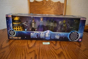 Doctor Who Series 5, 6 Figure Gift Set inc Exclusive Dalek Eternal Figure - Picture 1 of 9