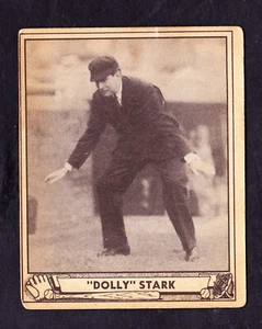 1940 Playball #117 Dolly Stark N.L. UMP - Imagen 1 de 2