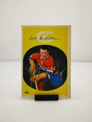 1962-63 Ralph Backstrom #44 Parkhurst Canadiens Star Vintage NHL VG-EX+ - Image 1 of 4