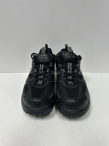 Skechers Shape-Ups Zapatos Mujer Negro Plata Tonificación Tenis para Caminar Reino Unido 5 - Imagen 1 de 12
