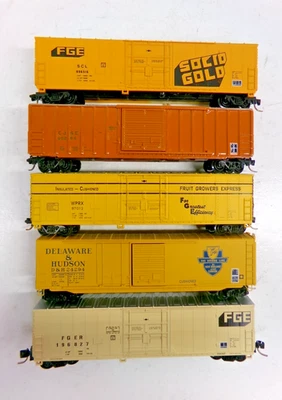(5) N scale boxcars (lot 8902) - Image 1 of 4