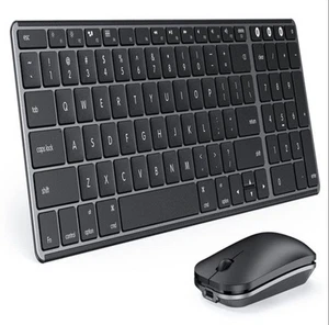 Seenda Wireless Bluetooth Keyboard and Mouse for Mac Multi-Device Rechargeable - Afbeelding 1 van 3