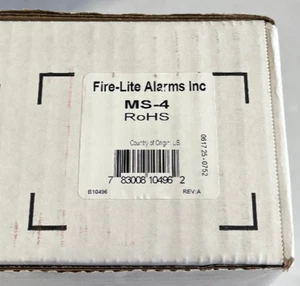Fire Lite Modell MS-4 Brandmeldezentrale - Bild 1 von 1