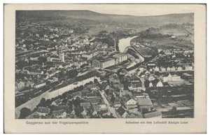 S7515-7560/ Gaggenau Aufnahme aus dem Luftschiff Königin Luise AK ca.1912 - Picture 1 of 2