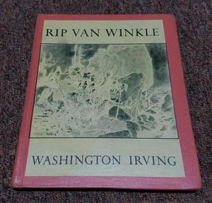 WASHINTON IRVING vintage hardcover RIP VAN WINKLE - Picture 1 of 12