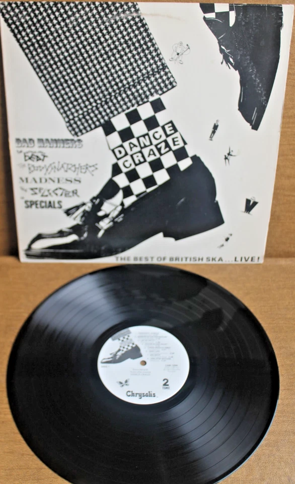 DANCE CRAZE: THE BEST OF BRITISH SKA LIVE! LP- BAD MANNERS;ENGLISH BEAT;SPECIALS Foto 1 de 4