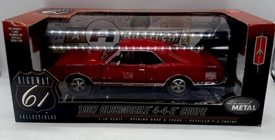 Oldsmobile 442 Hurst Hustler Highway 61 1967 diecast 1/18 cupé rojo 1 de 1000 Foto 1 de 4