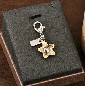 COACH flower mini Handbag Charm or Zipper Pull - Picture 1 of 2