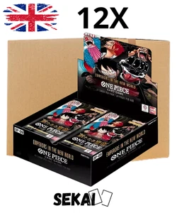 ONE PIECE OP09 EMPERORS IN THE NEW WORLD SEALED CASE 12 BOX ENG OP-09 OP 09 ENG - Bild 1 von 1