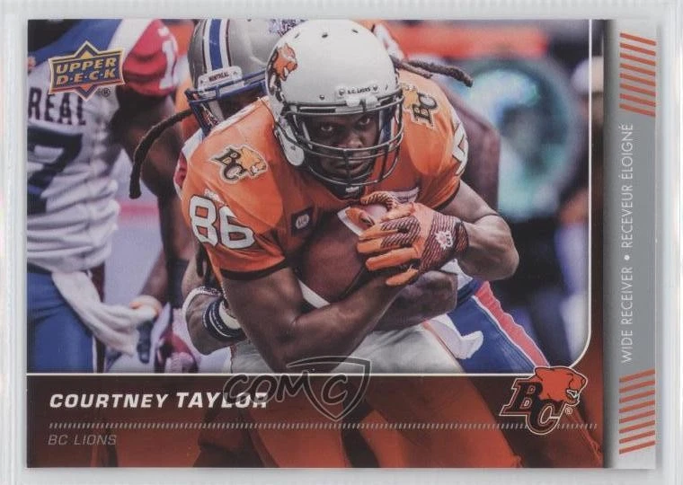 2015 Upper Deck CFL Courtney Taylor #79 - Image 1 of 2